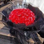 Royal Red Rose Crown Bouquet