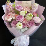 Pastel Rose Mixed Flower Bouquet