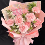Pink Carnation Mother’s Day Bouquet